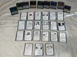 MTG Play Tester Card lot Magic the gathering cards + edge Of etern foils ! - Image 1
