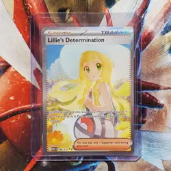 Lillie's Determination 184/132 - SIR - Mega Evolution - Pokemon Card - Lot #612 - Image 1