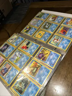 Pokemon Card Collection Binder Multiple Cards From 1995 - 2005 - Image 2