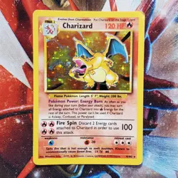 Charizard - 4/102 - Holo Rare - Base Set - Pokemon Card - Lot #597 - Image 3