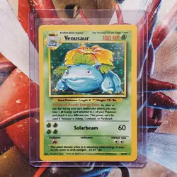 Venusaur - 15/102 - Holo Rare - Base Set - Pokemon Cards - Lot #599 - Image 1