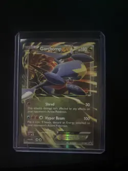 Pokemon Garchomp EX TCG Black Star Promo Holo Card XY167 - Image 1