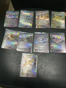 Pokemon Cards TCG Japanese RR Eevee Vaporeon Flareon Sylveonlots Lot*9 J31 - Image 1
