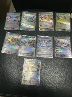 Pokemon Cards TCG Japanese RR Eevee Vaporeon Flareon Sylveonlots Lot*9 J31 - Image 2