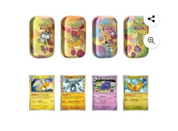 2x(Pack 2) Pokemon 151 4 Mini Tins + 4 Promo Cards Sam’s Club - 8 Tins Total!!!! - Image 1