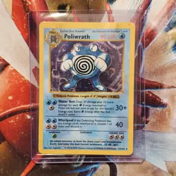 Poliwrath - 13/102 - Shadowless Holo Rare - Base Set - Pokemon Card - Lot #605 - Image 1