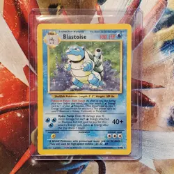Blastoise - 2/102 - Holo Rare - Base Set - Pokemon Card - Lot #603 - Image 1