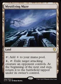 ~ Mystifying Maze ~ NM ~ Commander 2017 ~ MTG ~ - Image 1