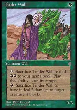 MTG English Tinder Wall NM Normal Ice Age - Image 1