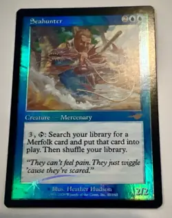 MTG Seahunter - Nemesis (FOIL) NM Magic The Gathering - Image 1