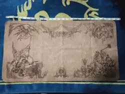 26" x 14" Magic the Gathering Cloth (U) Playmat I have never played on it - Image 1