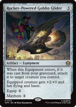 Rocket-Powered Goblin Glider Marvel's Spider-Man Foil Pre-Release - Image 1