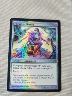 Paradise Mantle MTG Modern Masters Foil Secret Lair Drop Nm To MINT - Image 1