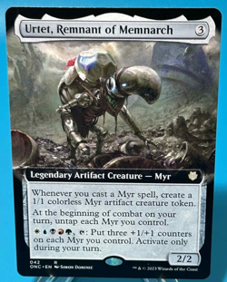 Urtet, Remnant of Memnarch Phyrexia: All Will Be One Commander MTG Rare - Image 1