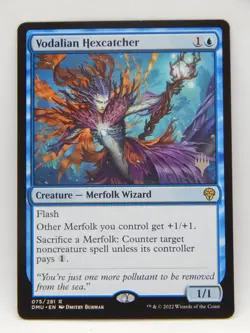 Magic the Gathering - Dominaria United Promo 75 - VODALIAN HEXCATCHER - Image 1