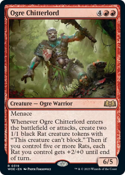 Ogre Chitterlord [Wilds of Eldraine] Magic MTG - Image 1