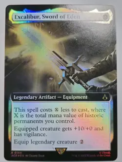 Excalibur, Sword of Eden (Foil Etched) Universes Beyond: Assassin's Creed Foil - Image 1