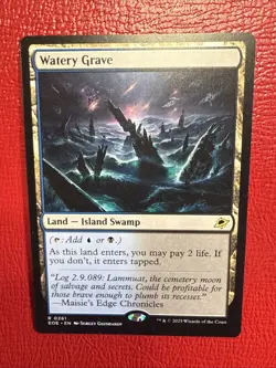 Watery Grave #261 Near Mint NM EOE Edge of Eternities Magic MTG - Image 1