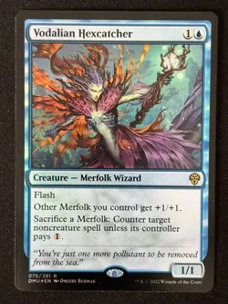 1x MTG Vodalian Hexcatcher (Foil) - Dominaria United (DMU) #75 - Magic - Image 1