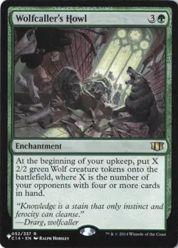 Wolfcaller's Howl R The List Reprints 052/337 NM - Image 1