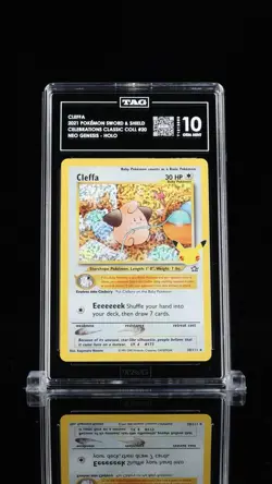 2021 TAG 10 POKEMON CELEBRATIONS 25TH CONFETTI HOLO CLEFFA 💫 - Image 1