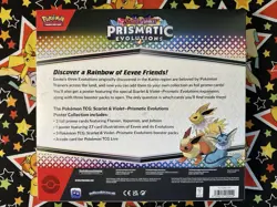 NEW Pokemon TCG S&V Prismatic Evolutions Poster Collection Box FACTORY Sealed!! - Image 2