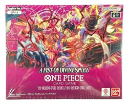 One Piece TCG: A Fist of Divine Speed Booster Box - Image 1