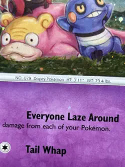 Galarian Slowpoke SWSH126 Error - Printer Hickey - Black Star Promo Pokemon - Image 3