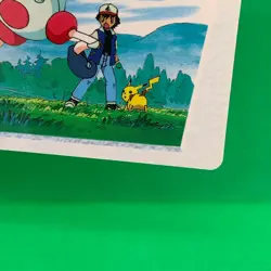 Ash Pikachu Mr. Mime Carddass 147 Pokemon Japanese vintage Collection #144 F/S - Image 3
