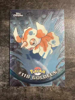 Pokemon TCG - Goldeen #118 - Topps Chrome Series 2 - 2000 MP/HP - Image 1