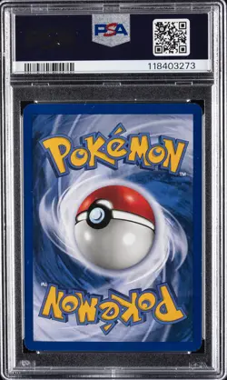 1999 POKEMON BASE SET UNLIMITED #1 ALAKAZAM-HOLO PSA 8 - Image 2