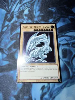 Yu-Gi-Oh! Blue-Eyes White Dragon Ultimate Rare OP28-EN001 - Image 1