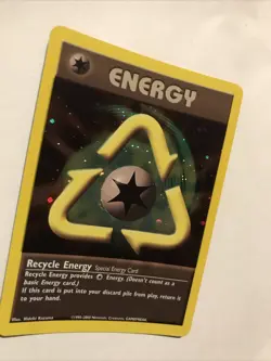 Recycle Energy - WOTC League Promo Pokemon - Holo Card - Image 2