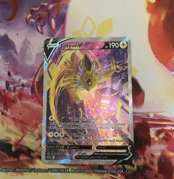 Jolteon V SWSH183 SWSH: Sword & Shield Promo Cards Holo NEAR MINT - Image 1