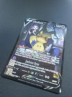 🔥 Mimikyu V TG16/TG30 Brilliant Stars Trainer Gallery Holo Pokemon Card Nm🔥 - Image 2