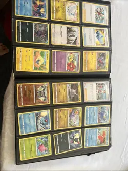 Pokemon Binder Card Lot With Holo Rares ,. All Cards Are As Is From Mint 2 Good - Image 3