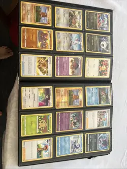 Pokemon Binder Card Lot With Holo Rares ,. All Cards Are As Is From Mint 2 Good - Image 4