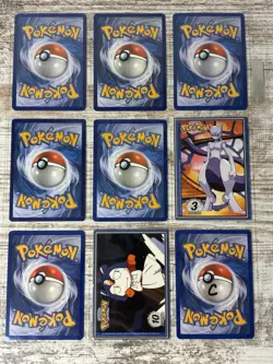 Pokemon Card Collection Lot 5 Pages Mixed Vintage Modern Heavy - Medium Play - Image 2