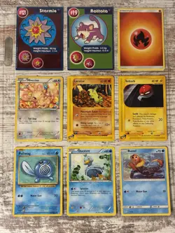 Pokemon Card Collection Lot 5 Pages Mixed Vintage Modern Heavy - Medium Play - Image 5