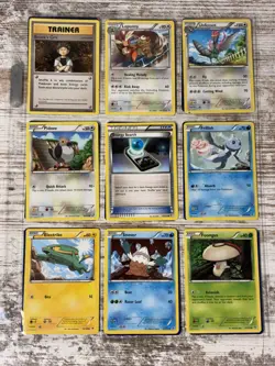 Pokemon Card Collection Lot 5 Pages Mixed Vintage Modern Heavy - Medium Play - Image 1