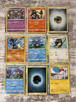 Pokemon Card Collection Lot 5 Pages Mixed Vintage Modern Heavy - Medium Play - Image 2