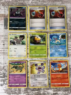 Pokemon Card Collection Lot 5 Pages Mixed Vintage Modern Heavy - Medium Play - Image 3