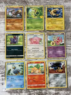 Pokemon Card Collection Lot 5 Pages Mixed Vintage Modern Heavy - Medium Play - Image 4