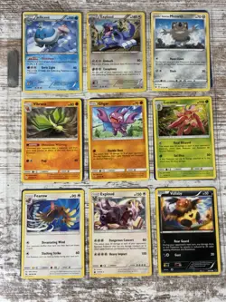 Pokemon Card Collection Lot 5 Pages Mixed Vintage Modern Heavy - Medium Play - Image 5