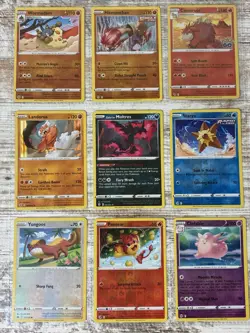 Pokemon Card Lot 10 Pages Mixed Modern Holo & Reverse Only No Common LP to Mint - Image 1