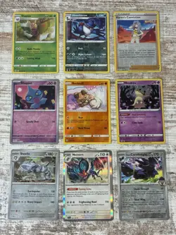 Pokemon Card Lot 10 Pages Mixed Modern Holo & Reverse Only No Common LP to Mint - Image 5
