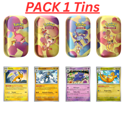 (PACKS 1&2) Pokemon 8 Mini Tins + 8 Promo Cards - 151 SAMS CLUB EXCLUSIVE - Image 2