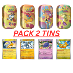 (PACKS 1&2) Pokemon 8 Mini Tins + 8 Promo Cards - 151 SAMS CLUB EXCLUSIVE - Image 3