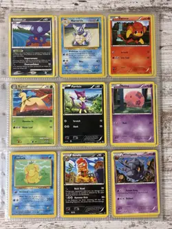 Pokemon Card Collection Lot 10 Pages Mixed Vintage & Modern Medium To Heavy Play - Image 3