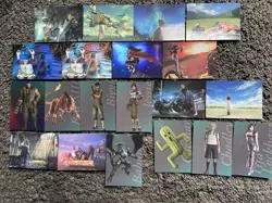 Final Fantasy VII Remake Trading Card Museum Bundle 40+ Cards - Image 2